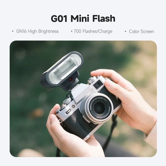 Photoolex Mini Speedlite G01 Hotshoe Flash