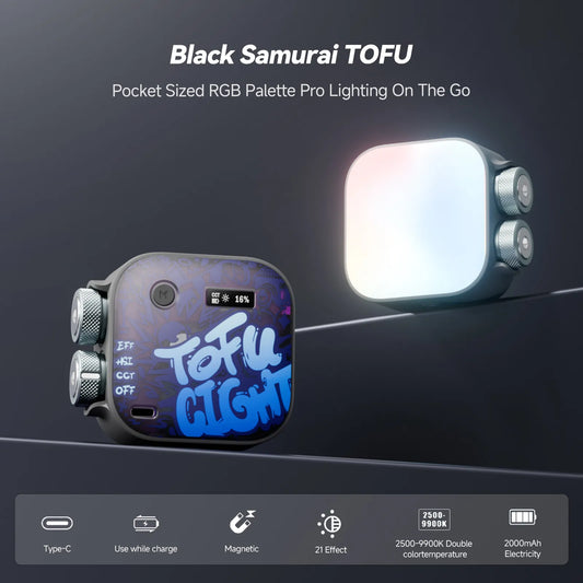 Photoolex TOFU RGB LED Black Sumarai light Kit