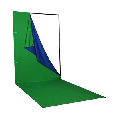 Phottix Q-drop Collapsible Backdrop Kit (4-color, 1.52m*2.26m)