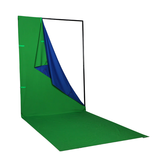 Phottix Q-drop Collapsible Backdrop Kit (4-color, 1.52m*2.26m)