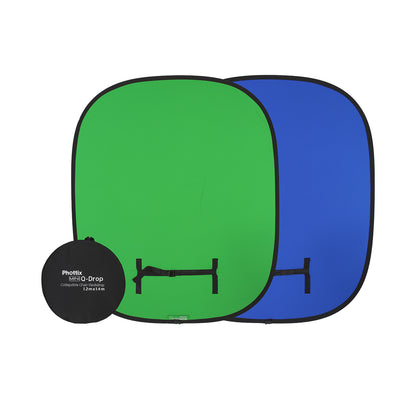 Phottix Q-drop Mini Collapsible Chair Backdrop 120x140cm (47″x55″)