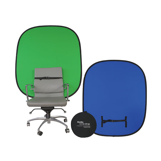 Phottix Q-drop Mini Collapsible Chair Backdrop 120x140cm (47″x55″)