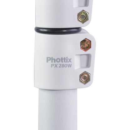 Phottix PX-280W Light Stand (280cm/110″) – Pearl White