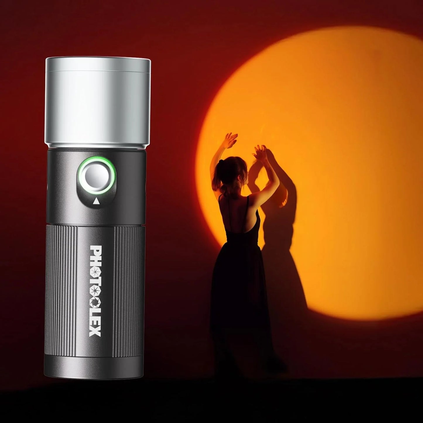 Photoolex ZOOM Light (10W 4 Color - Silicon Gobo)