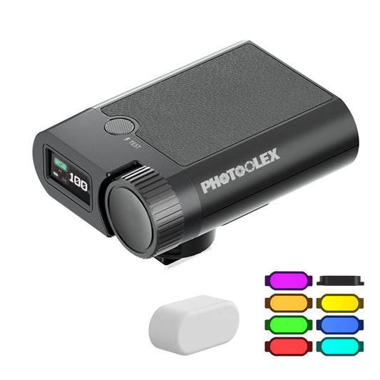 Photoolex Mini Speedlite G01 Hotshoe Flash