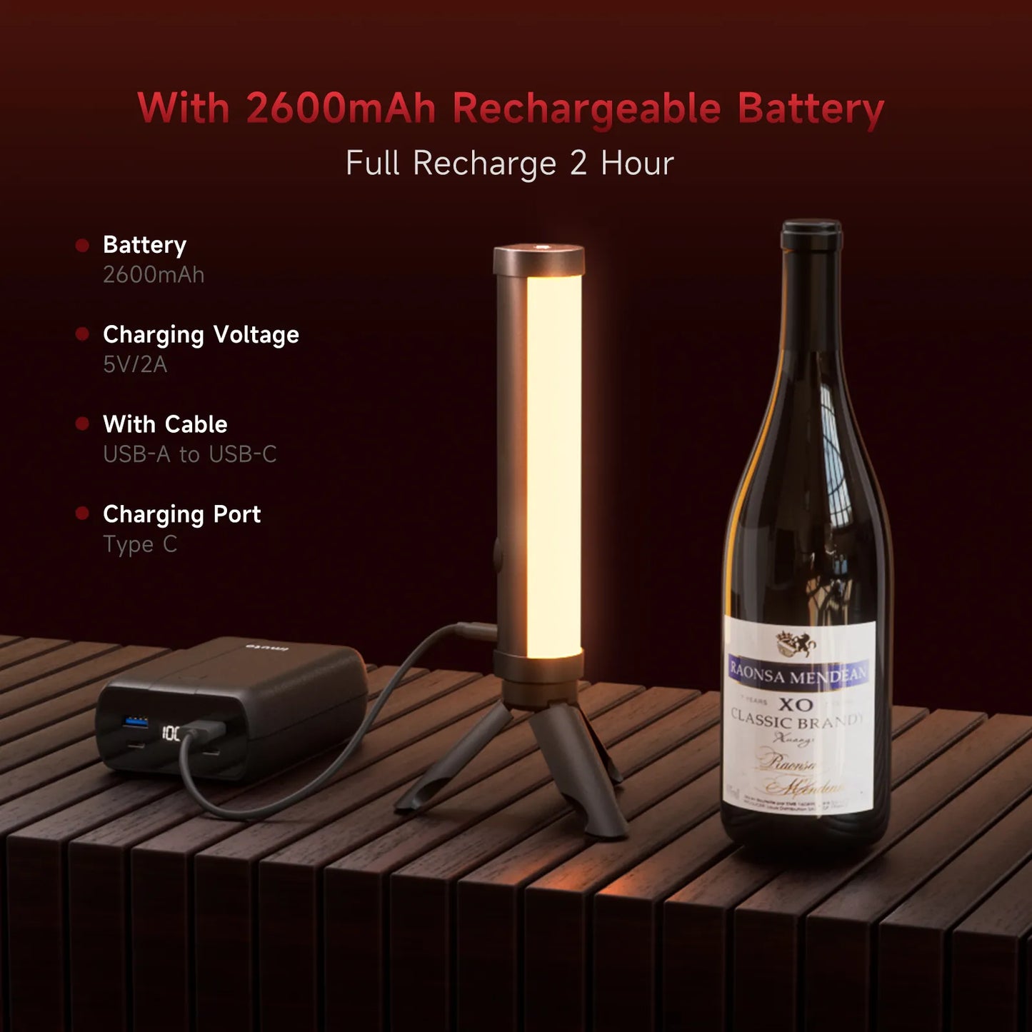 Photoolex B190S RGB LED Tube Light