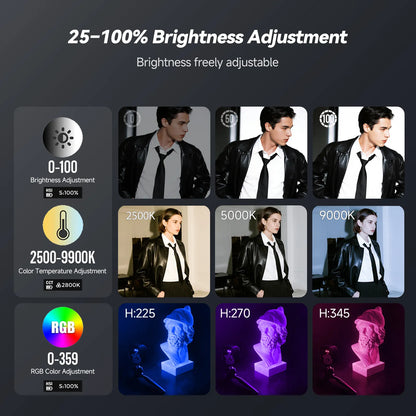Photoolex TOFU RGB LED Black Sumarai light Kit