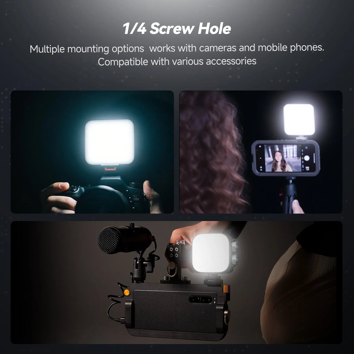 Photoolex TOFU RGB LED Black Sumarai light Kit