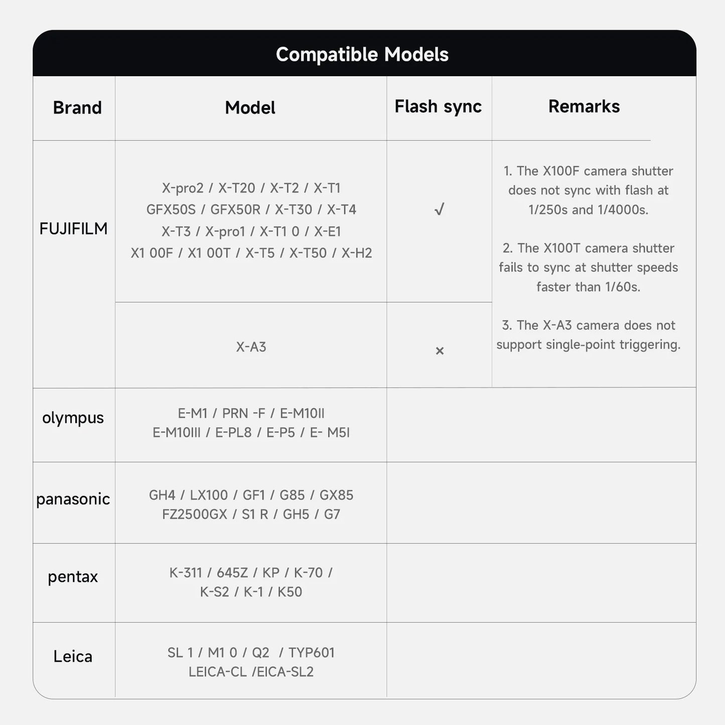 Photoolex Mini Speedlite G01 Hotshoe Flash