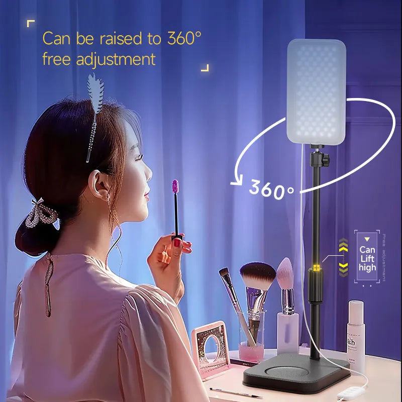 Photoolex Large Milk Tablet Panel Light  Desktop Streaming Light Package