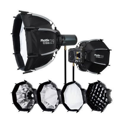Phottix Q-Box 29 mini quick Set-up Softbox (30cm/11.8″)
